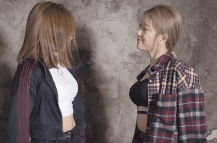 멋짐 섹시 예쁨터진 프로미스나인 Flaylist 이기광 - 꿈 Covered by 서연 &amp; 새롬.GIF | 인스티즈