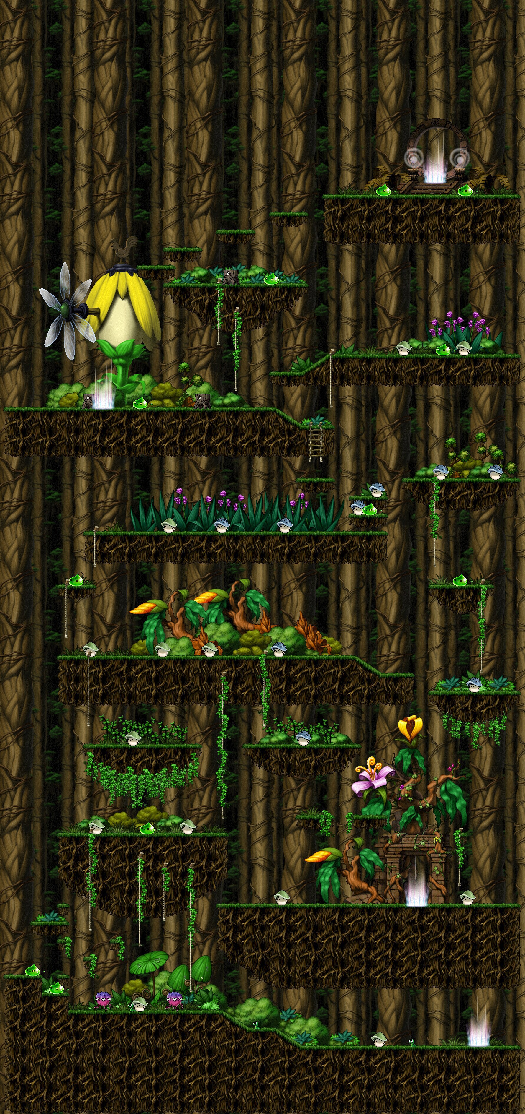 메이플스토리 슬리피우드 마을.jpg | 인스티즈