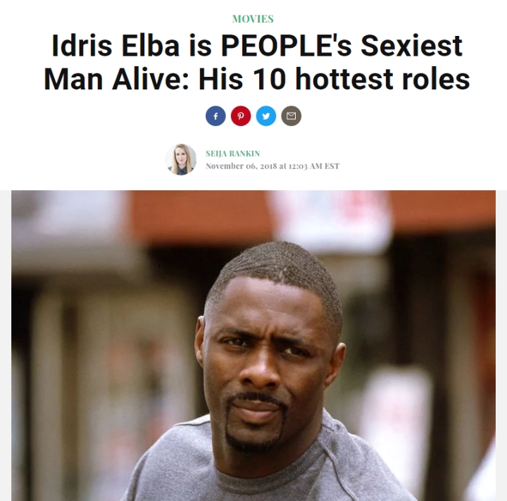 피플지 선정 2018 세계에서 가장 섹시한 남자 | 인스티즈