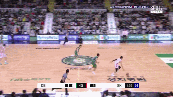 오늘자 서울 SK 안영준 덩크 실패.gif | 인스티즈