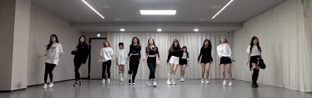 [아이즈원] 비올레타에서 좋아하는 키포인트 안무.gif | 인스티즈