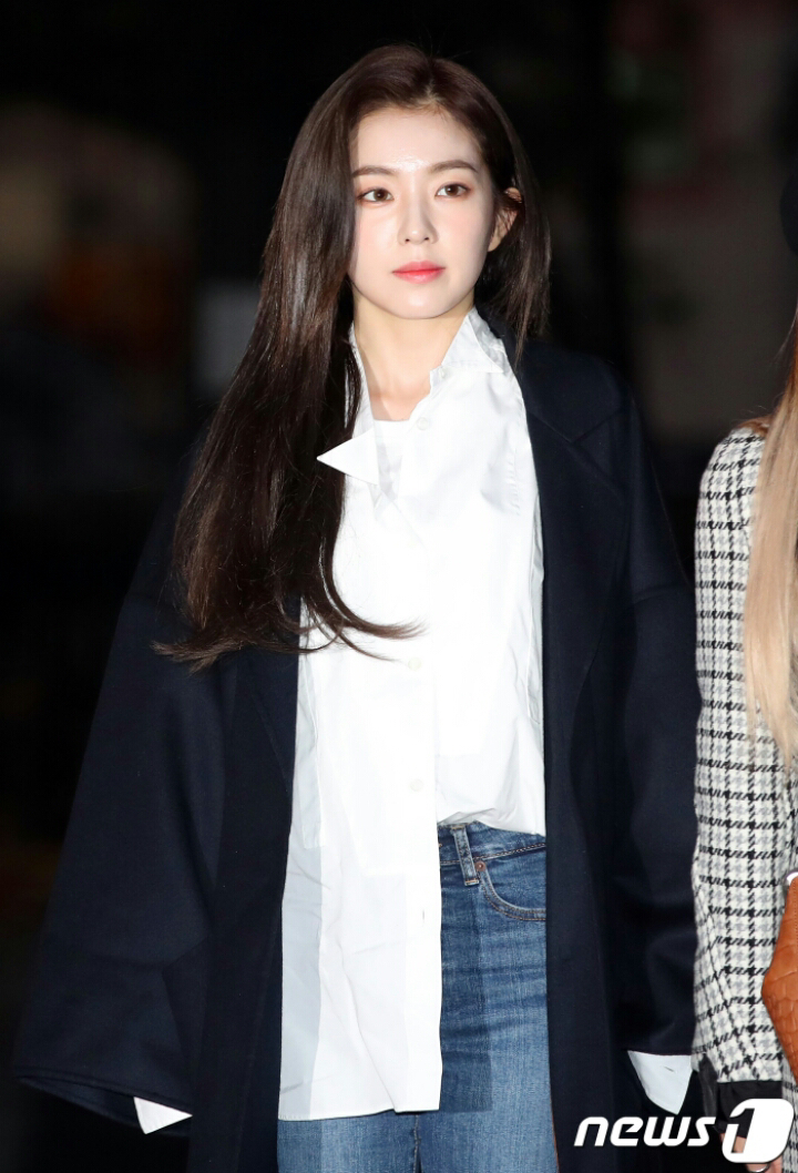 내기준 레전드 초겨울 어느날 잘생쁨 돋는 레드벨벳 아이린 뮤뱅 출근길 | 인스티즈