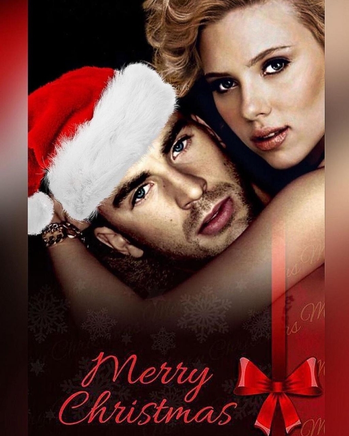 크리스 에반스 &amp; 스칼렛 요한슨 커플 크리스마스 팬아트들 | 인스티즈