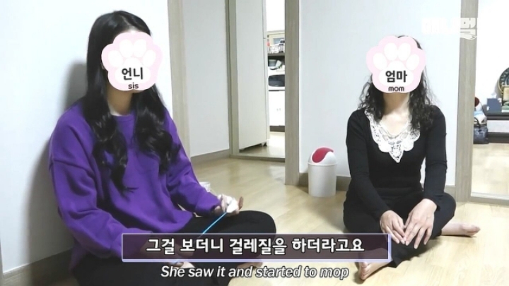 깜짝.....걸레질을 하는 고양이가 있다....?.....JPGIF | 인스티즈