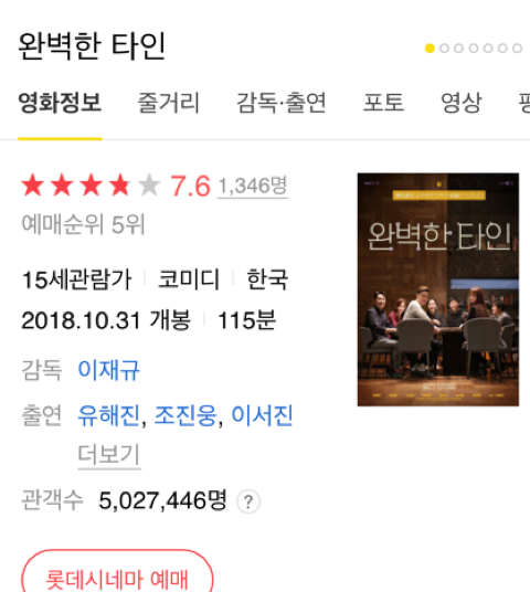 조용히 500만 돌파한 영화 | 인스티즈