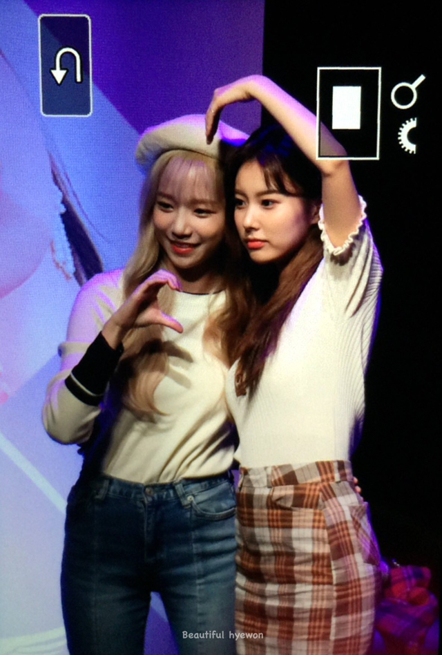 아이즈원) 조유리.. 강혜원.. 둘만의 세상 | 인스티즈