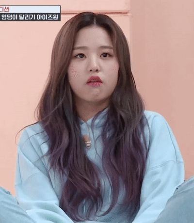 엉덩이 달리기하는 장원영.gif | 인스티즈