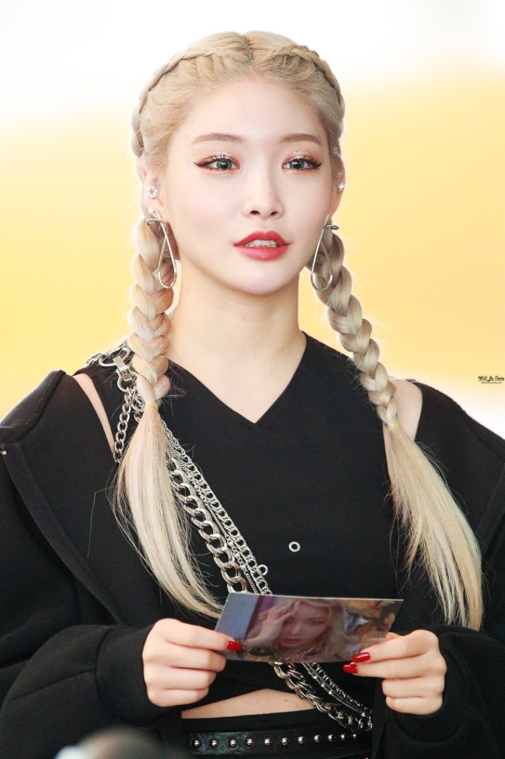 양갈래 머리한 아이오아이 멤버 모음 .jpg | 인스티즈