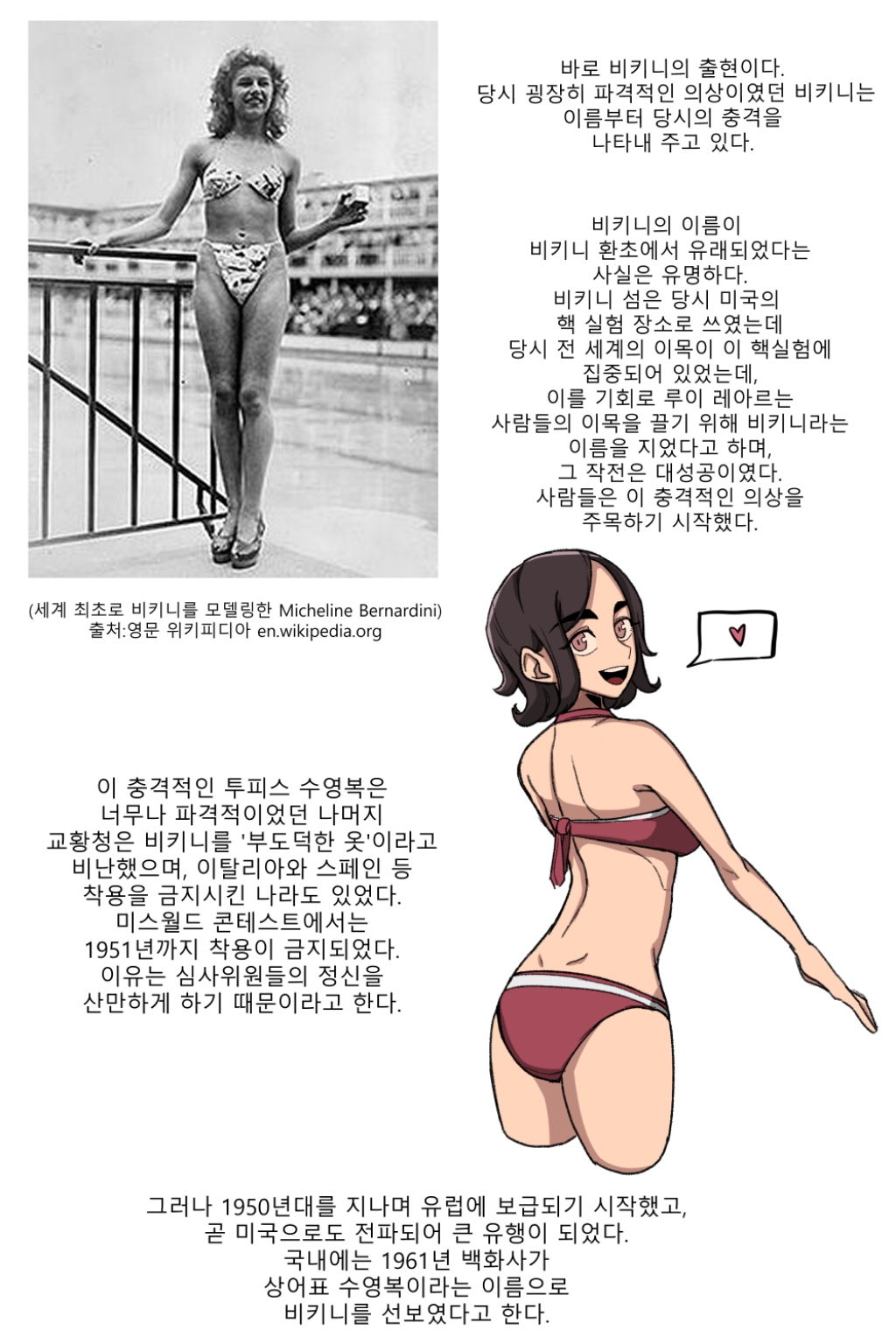 수영복에 대해 알아보는 만화.jpg | 인스티즈