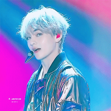 방탄소년단 뷔의 무대 위 표정 연기.gif | 인스티즈