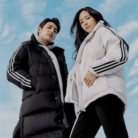 에이핑크 손나은 w 아디다스 패딩.jpg | 인스티즈