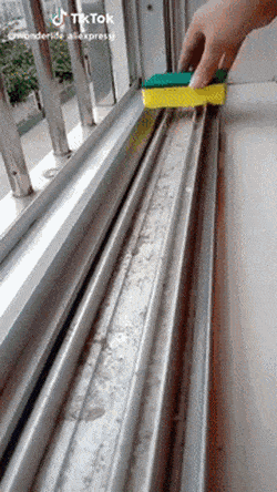 창틀 청소 미세팁.gif | 인스티즈