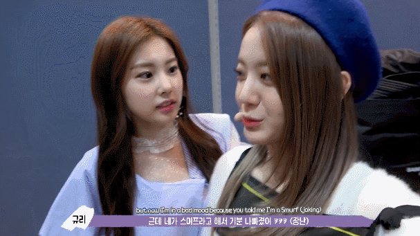 프로미스나인 LOVEBOMB 활동기 비하인드에나온 프로미스나인&amp;아이즈원 만남짤들.GIF | 인스티즈