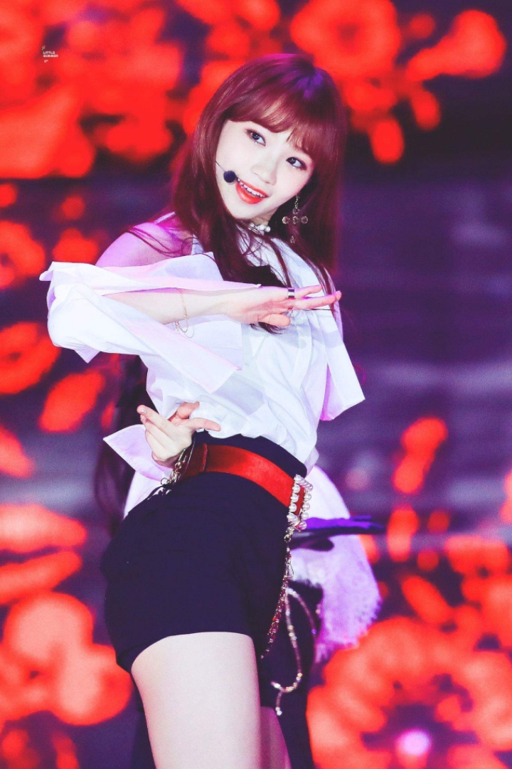 잔망미 터지는 쌈무 아이즈원 김채원.jpgif | 인스티즈