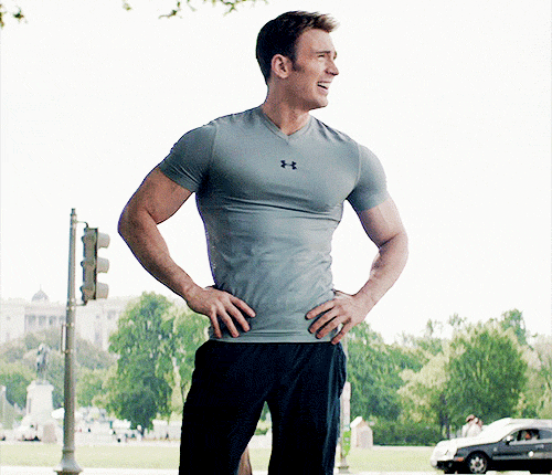 크리스 에반스(캡틴 아메리카) 피지컬.gif | 인스티즈