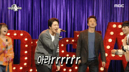 라스 무대 찢어 버린 드렁큰 소라게 권상우와 리듬타는 정준호.gif | 인스티즈