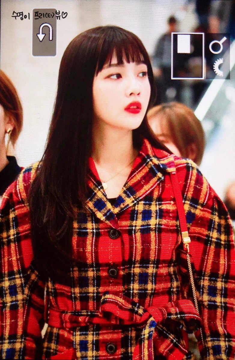 앞머리하고 더 귀여워진 레드벨벳 조이.jpgif | 인스티즈