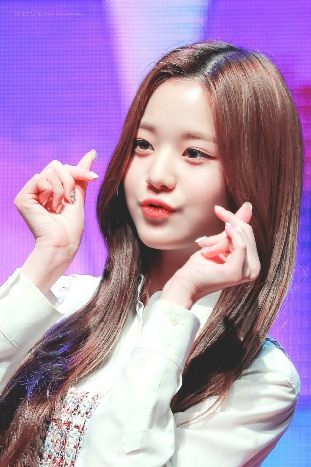 장원영 갈색머리 모음 .jpg | 인스티즈