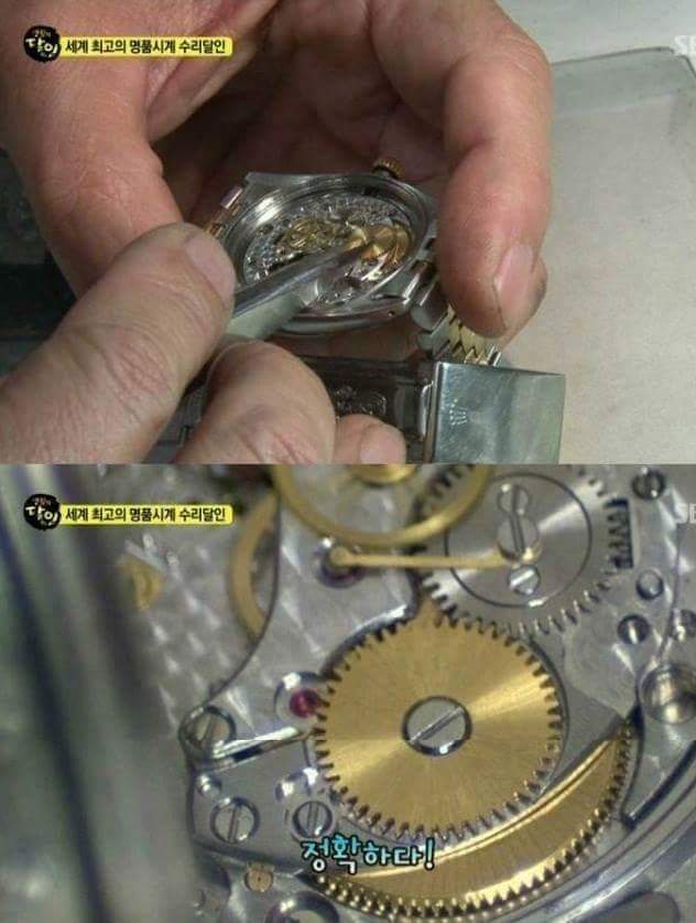 우리나라에 존재하는 명품시계 수리의 최고 장인 | 인스티즈