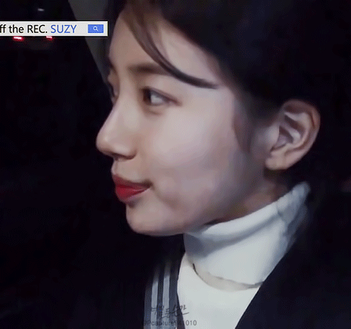 수지의 살벌한 콧대 ㄷㄷㄷ.gif | 인스티즈