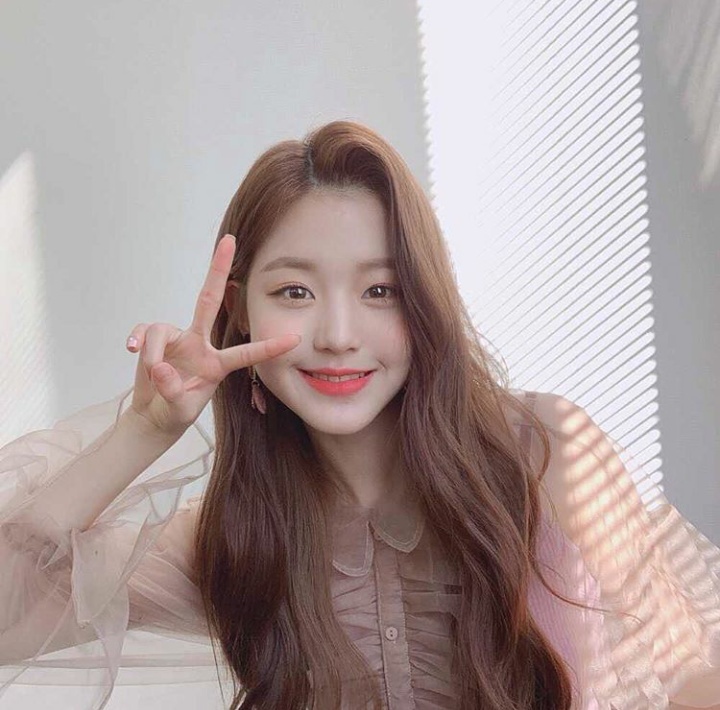 장원영 갈색머리 모음 .jpg | 인스티즈