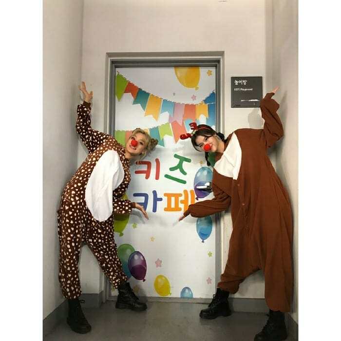 트와이스 지효 인스타그램 with 크리스마스 선물, 사나 | 인스티즈