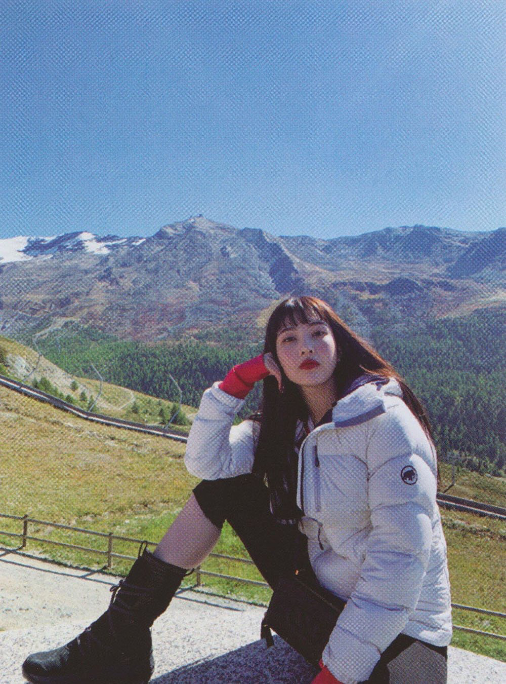 여행잡지에 실린 레드벨벳의 스위스 여행 | 인스티즈