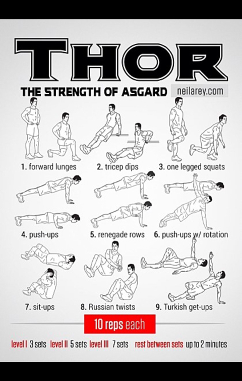 슈퍼히어로식 일상맨몸운동 | 인스티즈