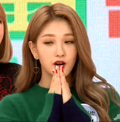 아이돌룸에 첫출연한 프로미스나인.GIF | 인스티즈
