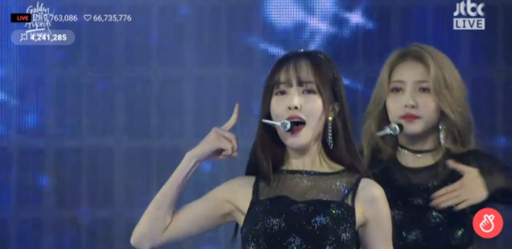 190105 골든디스크어워즈 어워즈 레전드 찍은 여자친구.jpg | 인스티즈