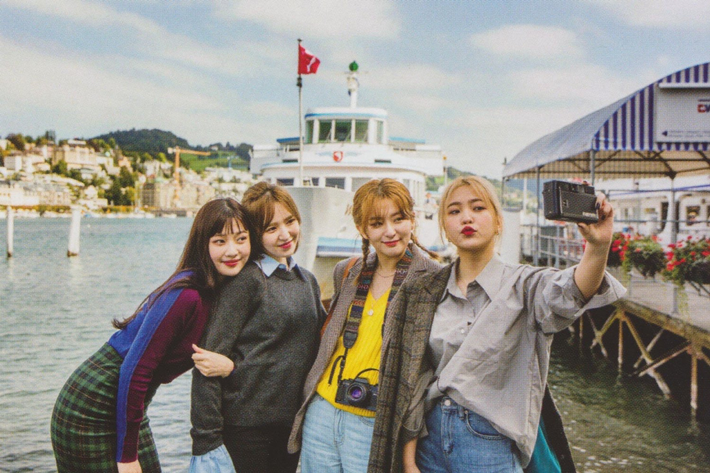 여행잡지에 실린 레드벨벳의 스위스 여행 | 인스티즈