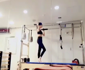 러블리즈 정예인 필라테스.gif | 인스티즈