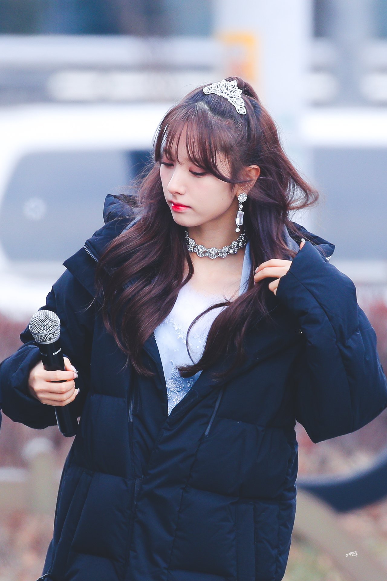 반묶음머리가 찰떡같이 어울리는 우주소녀 보나.jpg | 인스티즈