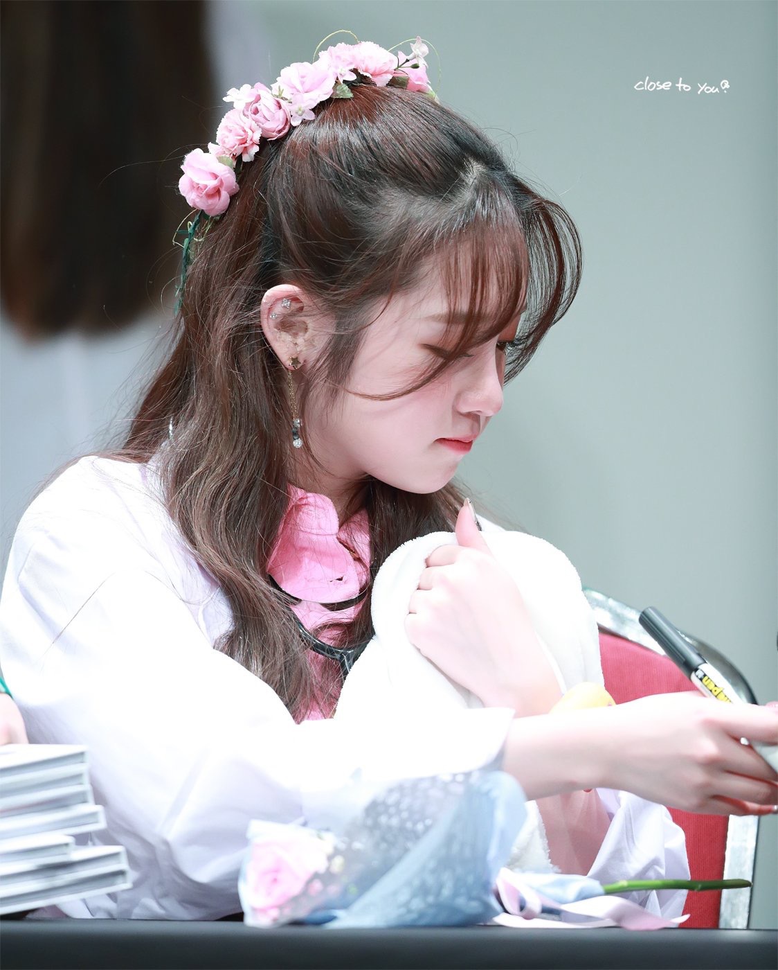 매력적인 눈빛 프로미스나인 노지선 | 인스티즈