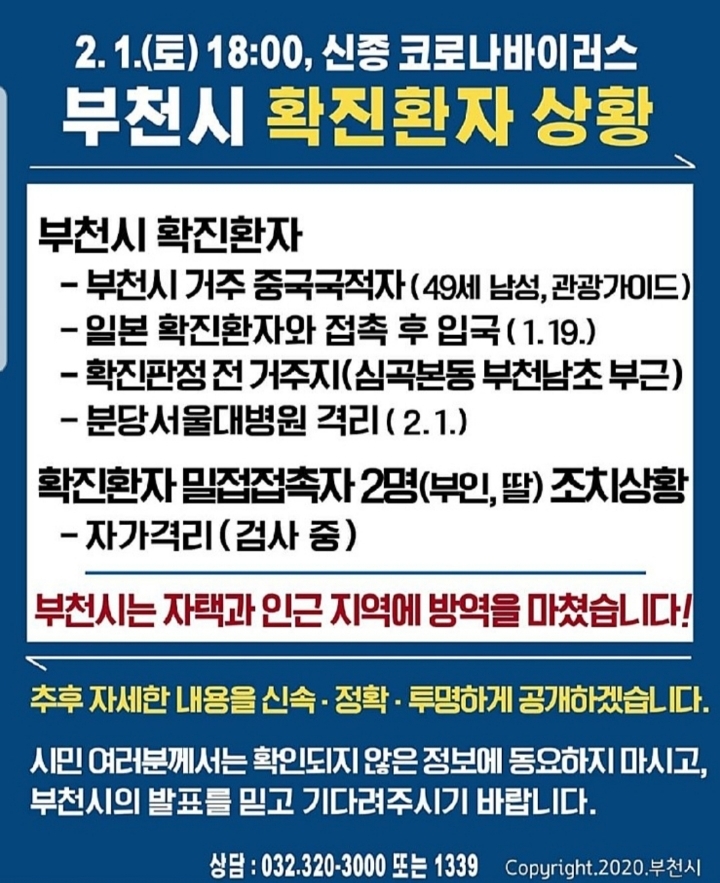 12번째 코로나 확진자 부천역cgv방문 심곡본동 거주자 | 인스티즈