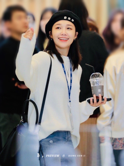 오늘의 모자 쓴 에이핑크 정은지 짱 기여움.jpg | 인스티즈