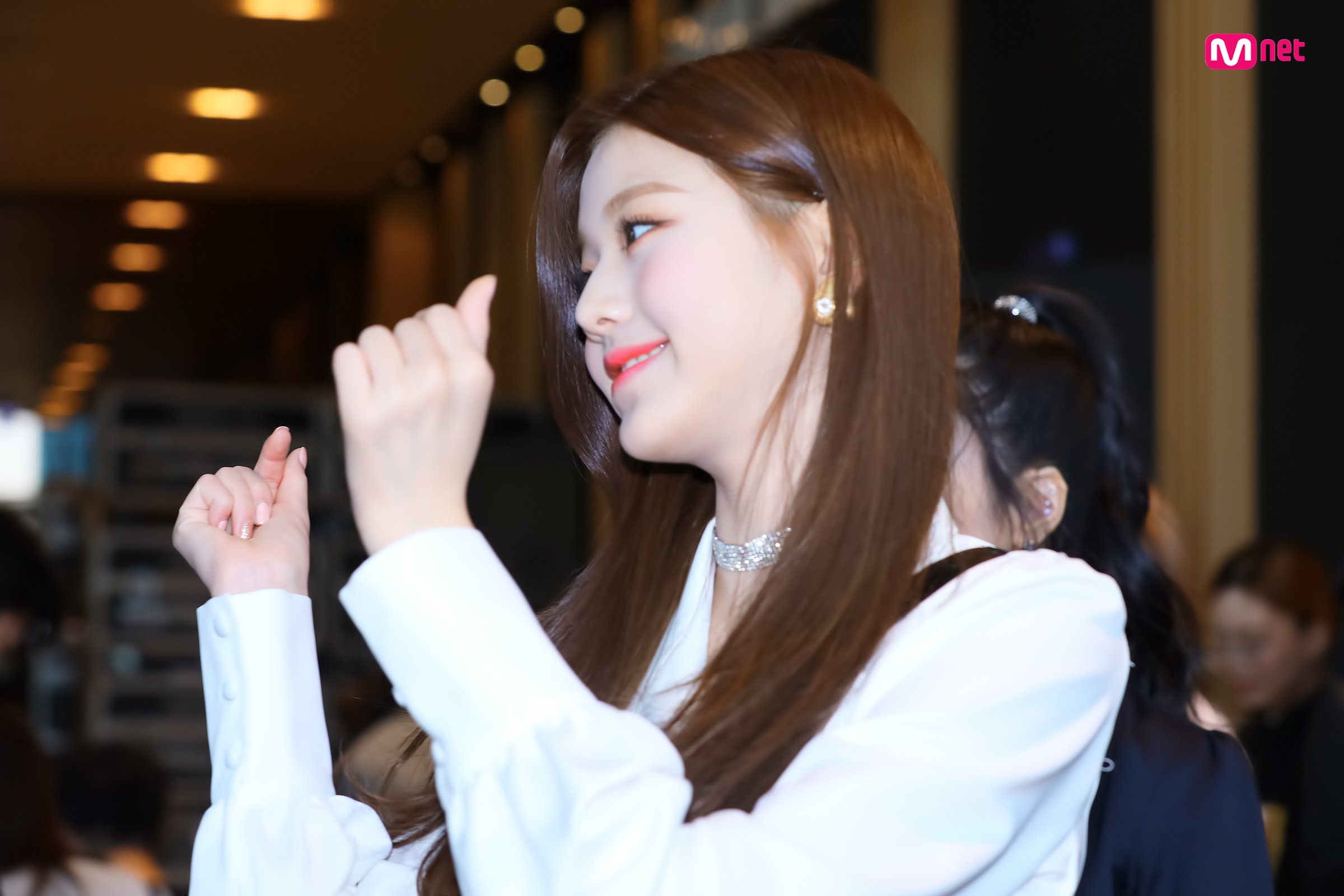 아이즈원 엠카 리허설가는길 비하인드 | 인스티즈