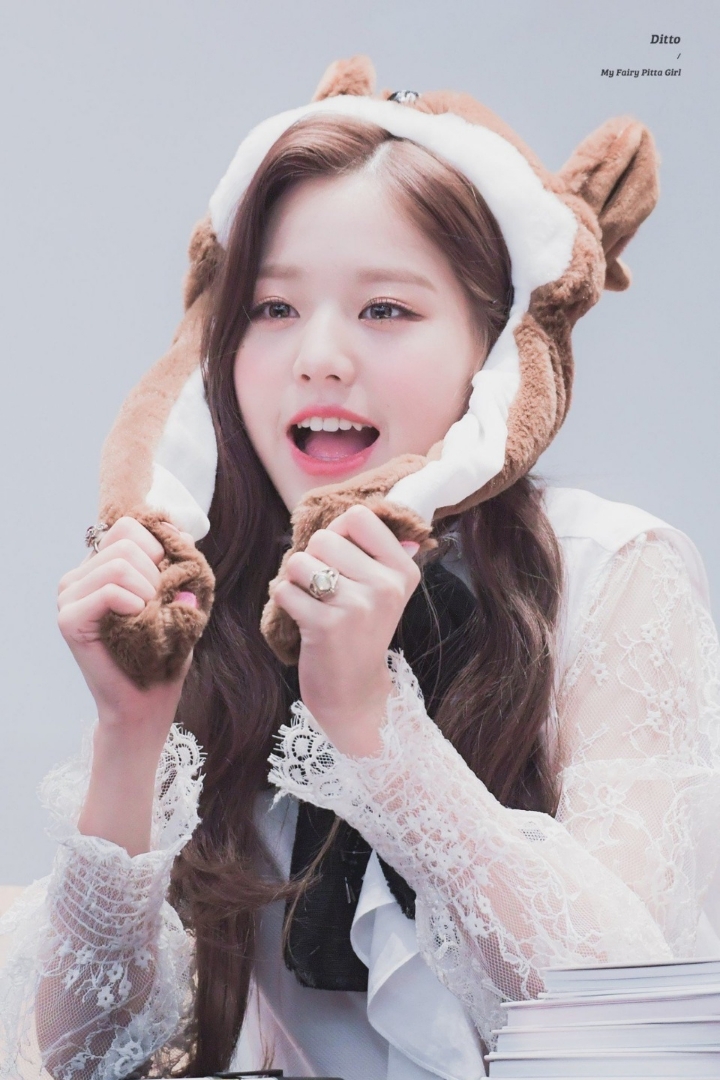 장원영 갈색머리 모음 .jpg | 인스티즈