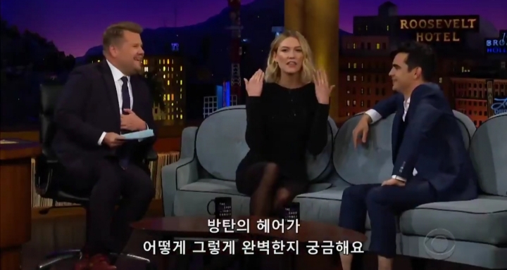 오늘자 미국 토크쇼에서 방탄소년단 팬이라는 맥스 밍겔라 | 인스티즈