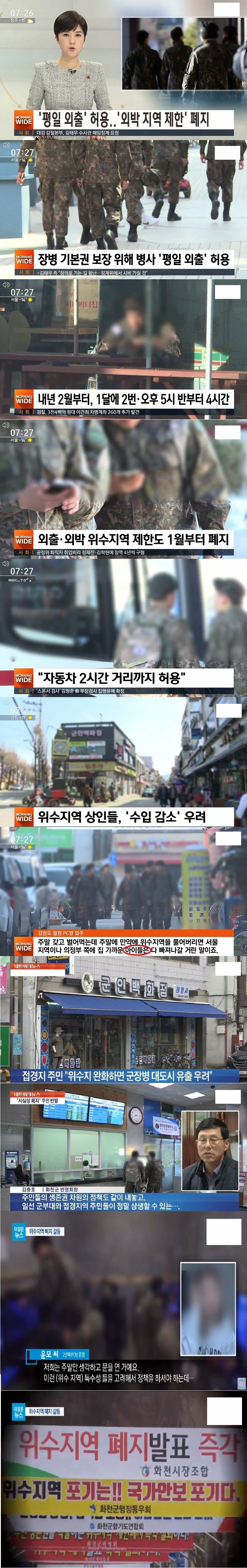 위수지역 폐지에 상인들은 어떻게 생각하고 있을까.jpg | 인스티즈