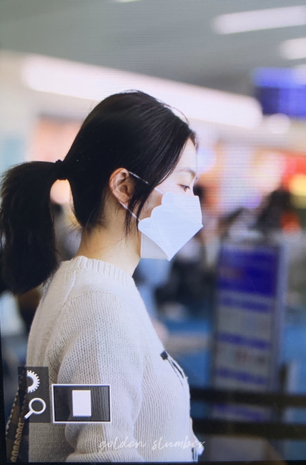 마스크 잘못 착용한 레드벨벳 아이린 | 인스티즈