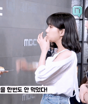 점심먹고 여자친구 은하.gif | 인스티즈