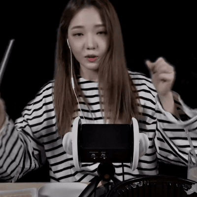 프로미스나인 지선이의 ASMR 분식이팅사운드.GIF | 인스티즈