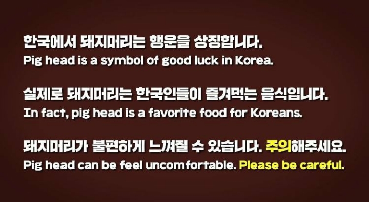 이번엔 통돼지머리 먹방하는 유튜버 (혐오주의) | 인스티즈