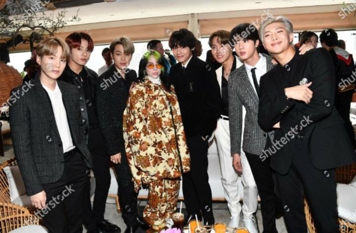 오늘자 빌리 아일리쉬와 만난 방탄소년단.jpg | 인스티즈