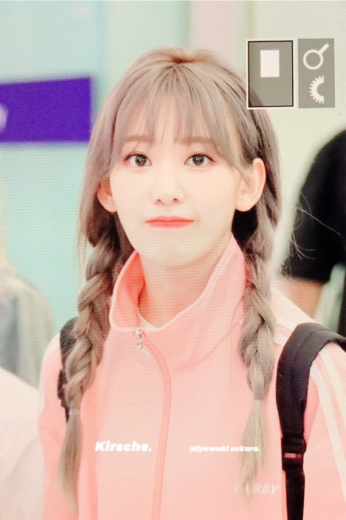 양갈래 머리 한 사쿠라씨.... | 인스티즈