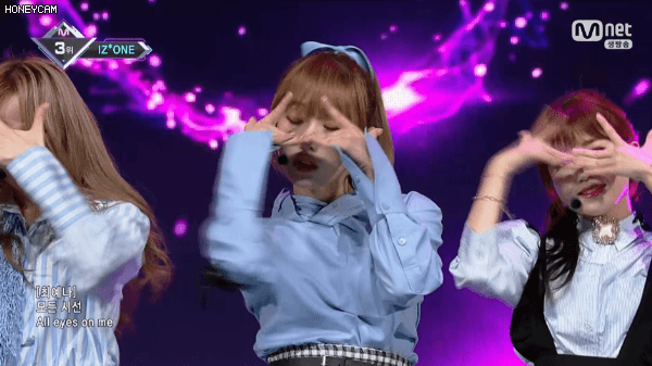 아이즈원) 오늘 엠카 은비 사쿠라 예나 채연 나코 유진 | 인스티즈