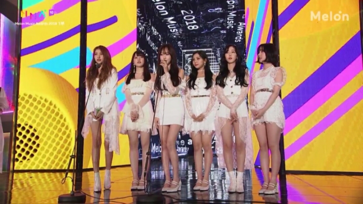 181201 MMA 뮤직비디오상 여자친구.JPG | 인스티즈