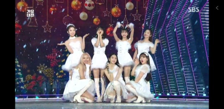 SBS 가요대전 무대 오마이걸 - 번지 (겨울ver) | 인스티즈