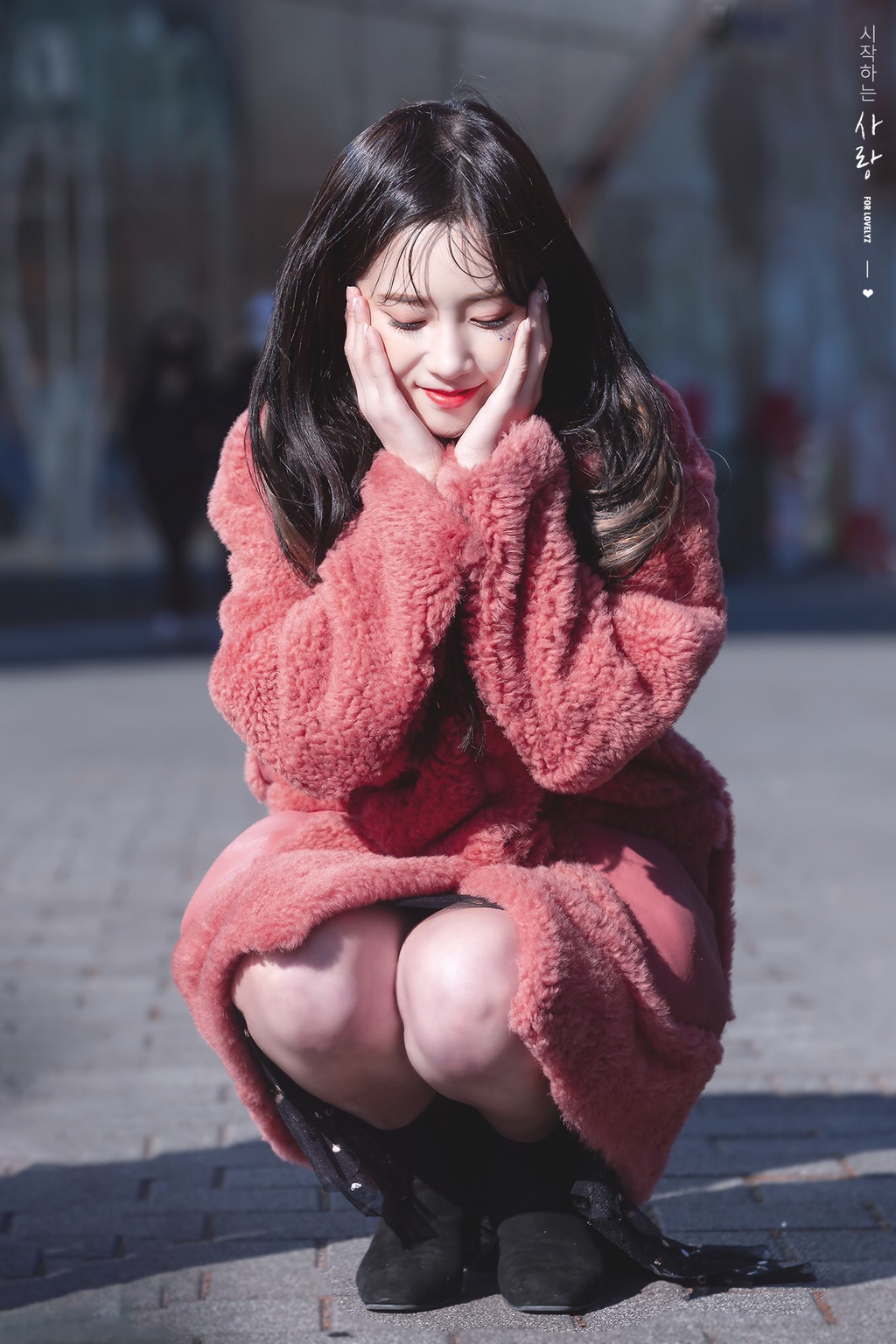 [러블리즈] 출국 한시간 전이라서 지애 | 인스티즈